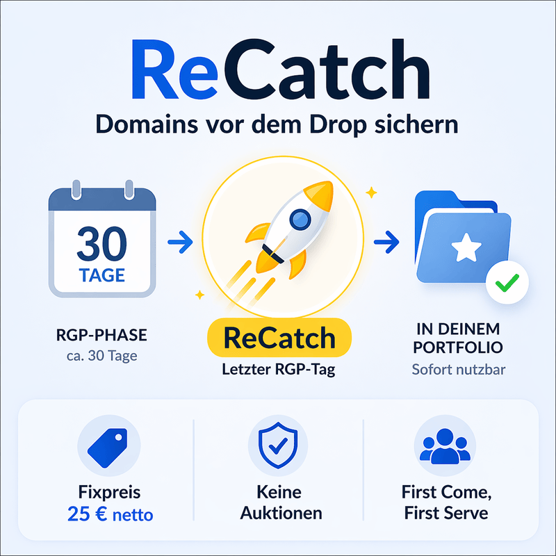 Domains verwerten